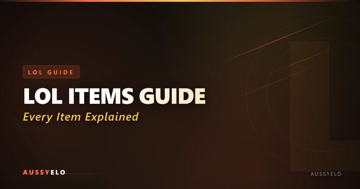 League of Legends items and equipment