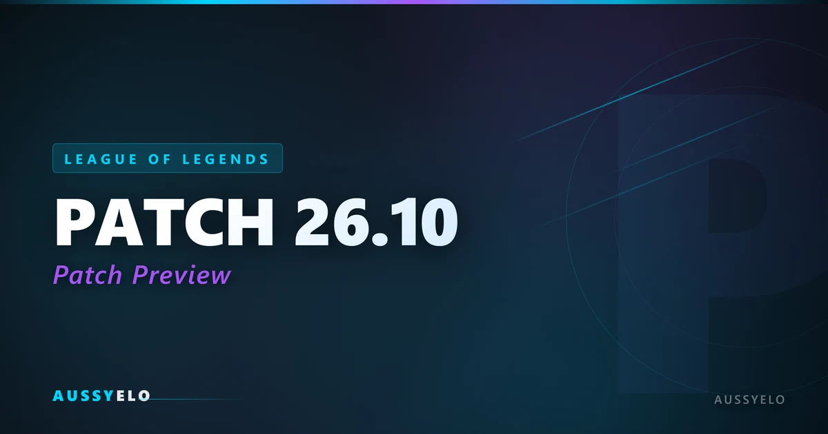 League of Legends Patch 26.10 preview Ambessa buffs