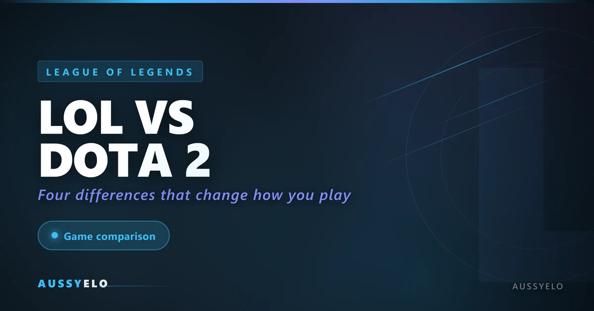 LoL vs Dota 2: Four Differences You'll Notice When You Switch